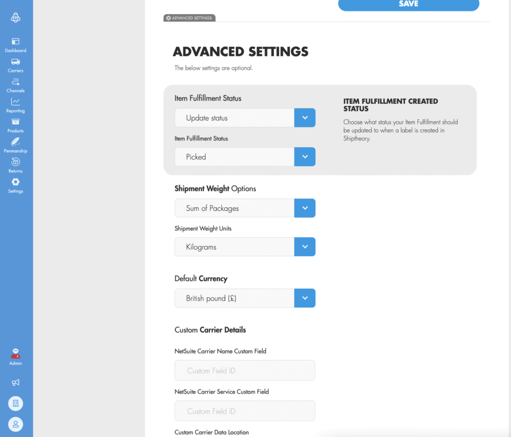NetSuite Shipping Integration From Shiptheory | Smarter Shipping ...